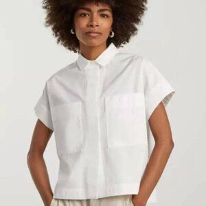 Everlane The Short Sleeve Box Shirt